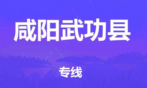 廣州到咸陽武功縣物流專線-廣州物流到咸陽武功縣-（無盲點(diǎn)-派送）