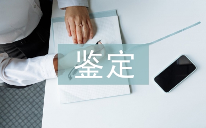 鑒定意見