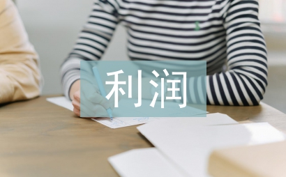收入費(fèi)用利潤實(shí)訓(xùn)總結(jié)