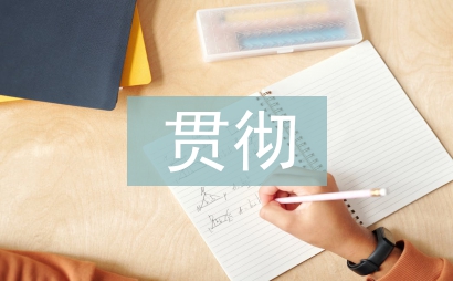 貫徹落實(shí)情況報(bào)告