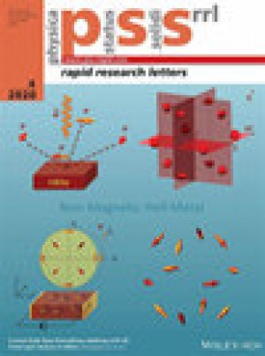 Physica Status Solidi-rapid Research Letters雜志
