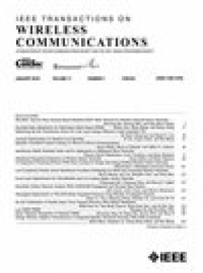Ieee Transactions On Wireless Communications雜志