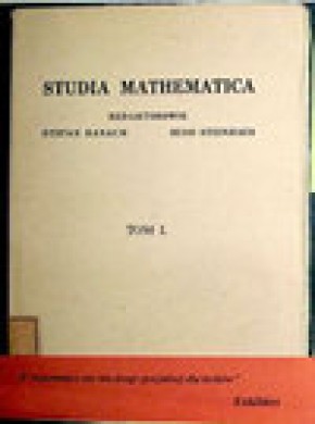 Studia Mathematica雜志