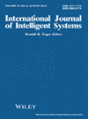 International Journal Of Intelligent Systems雜志