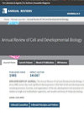 Annual Review Of Cell And Developmental Biology雜志