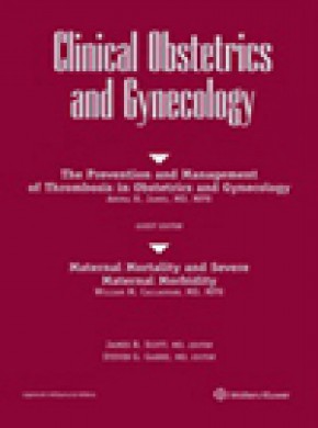 Clinical Obstetrics And Gynecology雜志