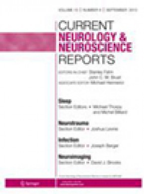 Current Neurology And Neuroscience Reports雜志