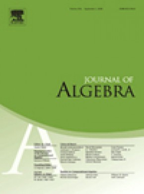 Journal Of Algebra雜志