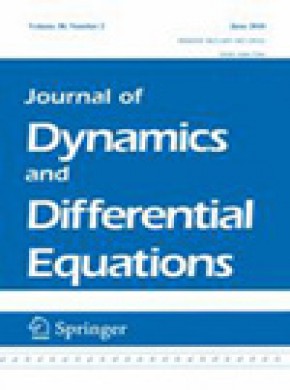 Journal Of Dynamics And Differential Equations雜志