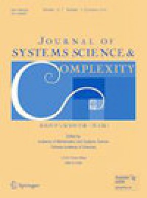 Journal Of Systems Science & Complexity雜志