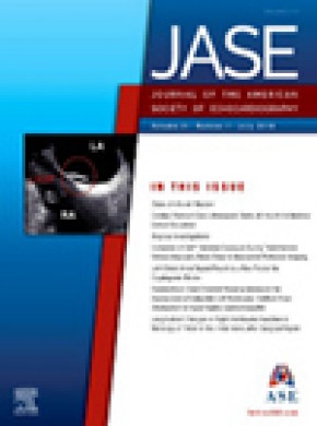 Journal Of The American Society Of Echocardiography雜志