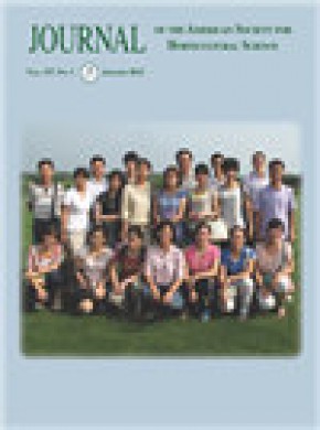 Journal Of The American Society For Horticultural Science雜志
