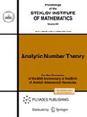 Proceedings Of The Steklov Institute Of Mathematics雜志