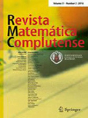 Revista Matematica Complutense雜志