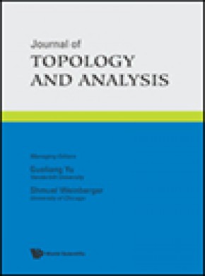 Journal Of Topology And Analysis雜志