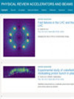 Physical Review Accelerators And Beams雜志