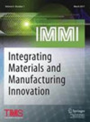 Integrating Materials And Manufacturing Innovation雜志