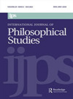 International Journal Of Philosophical Studies雜志