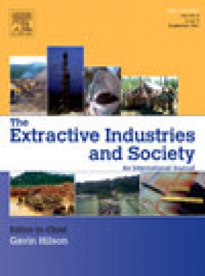 Extractive Industries And Society雜志