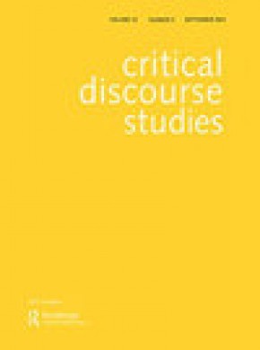 Critical Discourse Studies雜志