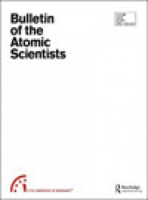 Bulletin Of The Atomic Scientists雜志