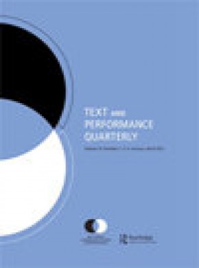 Text And Performance Quarterly雜志