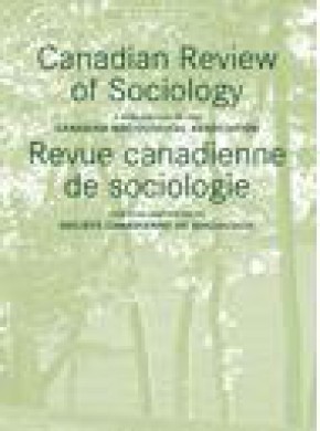 Canadian Review Of Sociology-revue Canadienne De Sociologie雜志
