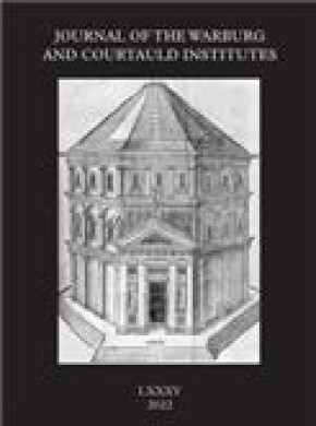 Journal Of The Warburg And Courtauld Institutes雜志