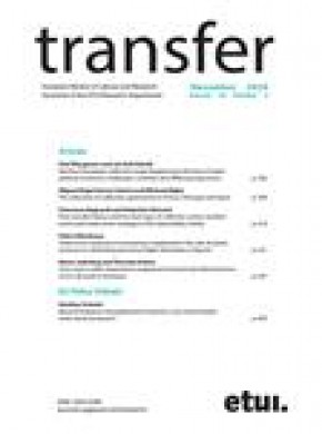 Transfer-european Review Of Labour And Research雜志