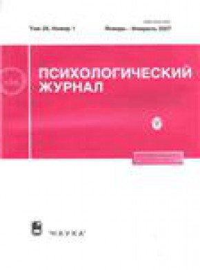 Psikhologicheskii Zhurnal雜志