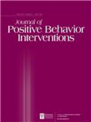 Journal Of Positive Behavior Interventions雜志