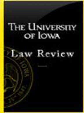 Iowa Law Review雜志