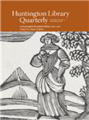 Huntington Library Quarterly雜志
