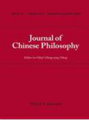 Journal Of Chinese Philosophy雜志