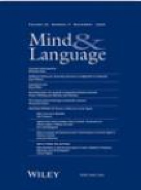 Mind & Language雜志