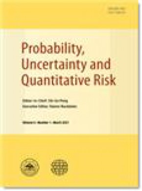 Probability Uncertainty And Quantitative Risk雜志