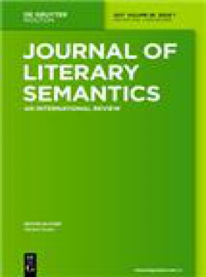 Journal Of Literary Semantics雜志