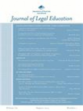 Journal Of Legal Education雜志