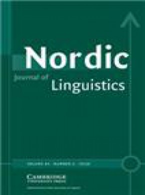 Nordic Journal Of Linguistics雜志