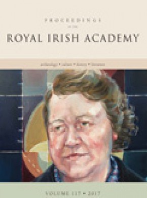 Proceedings Of The Royal Irish Academy Section C-archaeology Celtic Studies Hist雜志