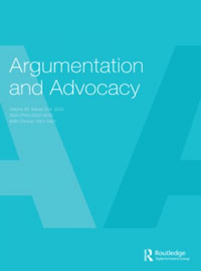 Argumentation And Advocacy雜志