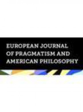 European Journal Of Pragmatism And American Philosophy雜志