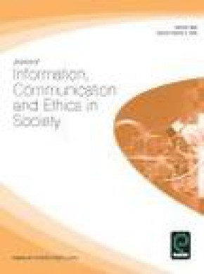 Journal Of Information Communication & Ethics In Society雜志
