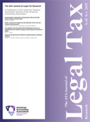 Ata Journal Of Legal Tax Research雜志