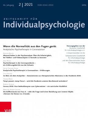 Zeitschrift Fuer Individualpsychologie雜志