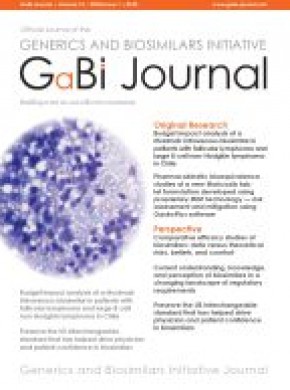 Gabi Journal-generics And Biosimilars Initiative Journal雜志