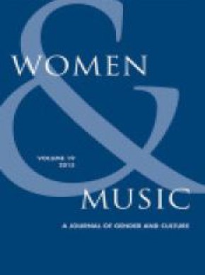 Women And Music-a Journal Of Gender And Culture雜志