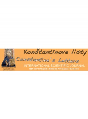 Konstantinove Listy-constantines Letters雜志