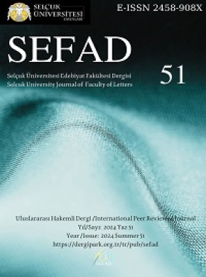 Selcuk Universitesi Edebiyat Fakultesi Dergisi-selcuk University Journal Of Facu雜志